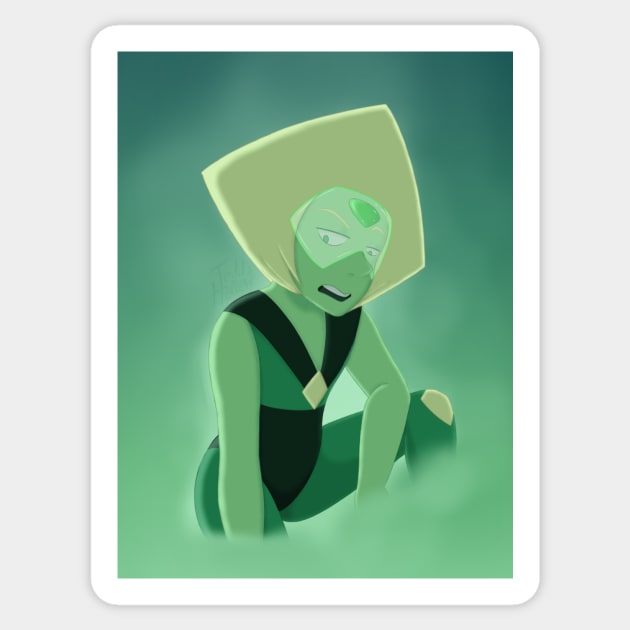 Little Green Gem from Homeworld Sticker by Todd's Hollow